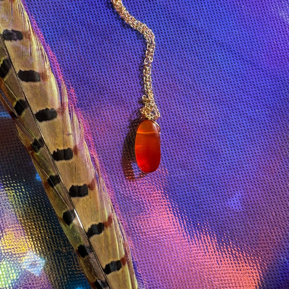 Montana Moss Agate Pendant Necklace